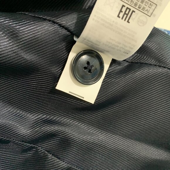 Banana Republic Womens Blue Patterned Blazer Size 6 Business Casual - Picture 8 of 14